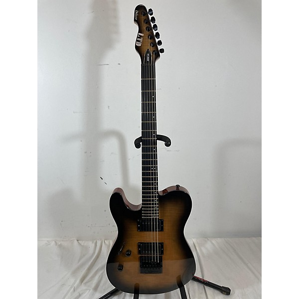 Used ESP Used ESP LTD TE1000 Evertune Left-Handed Black Natural Sunburst Solid Body Electric Guitar