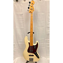 Used Fender Used 2022 Fender Player Plus Active Jazz Bass Olympic White Electric Bass Guitar