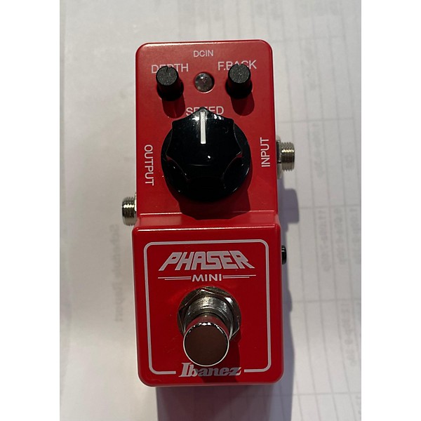 Used Ibanez PHASER MINI Effect Pedal