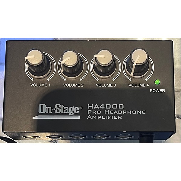 Used On-Stage Ha4000 Headphone Amp