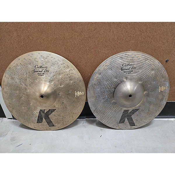 Used Zildjian 14in K Custom Special Dry Hihat Pair Cymbal