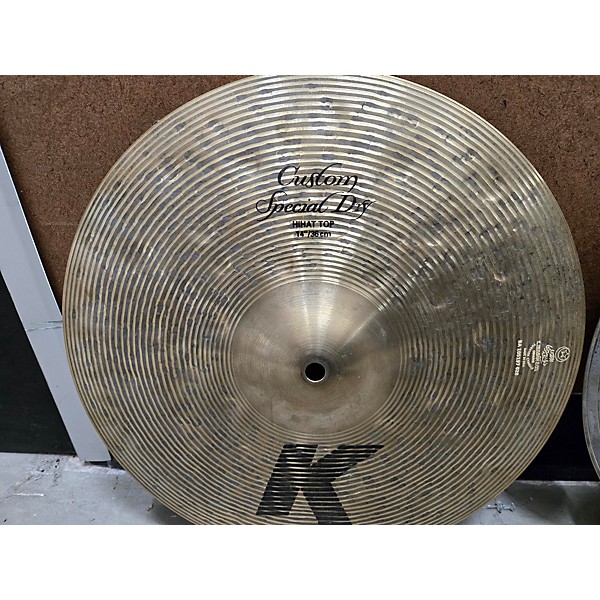 Used Zildjian 14in K Custom Special Dry Hihat Pair Cymbal