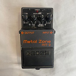 Used BOSS MT2 Metal Zone Distortion Effect Pedal