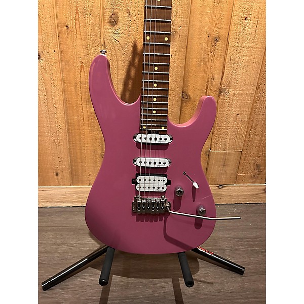 Used Harley Benton Used Harley Benton Fusion III Pro Series Pink Solid Body Electric Guitar