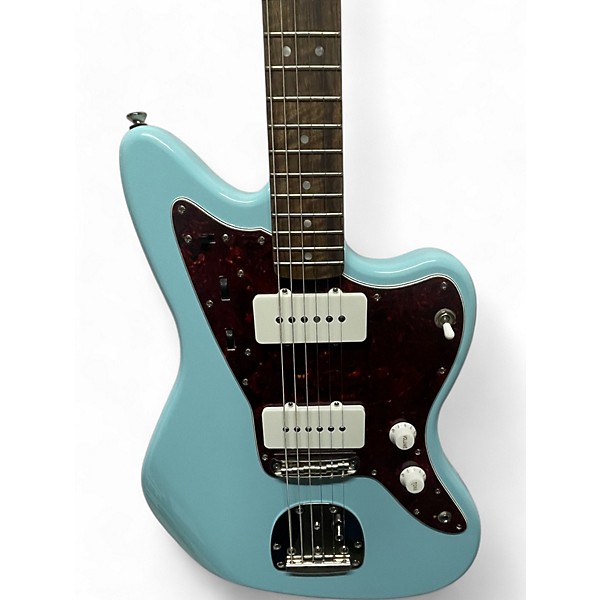 Used Squier Used Squier Classic Vibe 60s Jazzmaster Daphne Blue Solid Body Electric Guitar