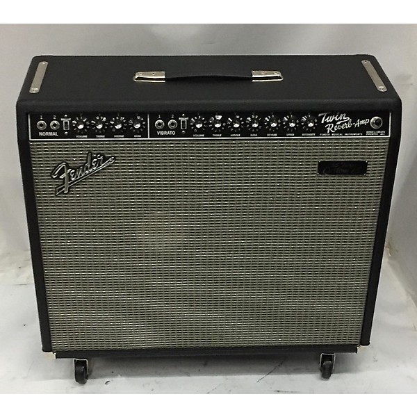 Used Fender 1965 Reissue Twin Custom 15 85W 1x15 Tube Guitar Combo Amp