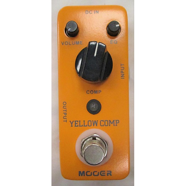 Used Mooer Yellow Comp Effect Pedal