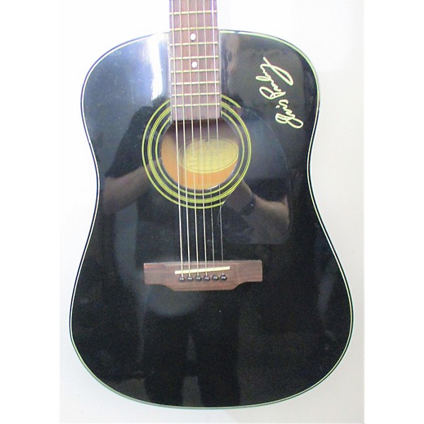 Used Used Epiphone Elvis Black Acoustic Guitar