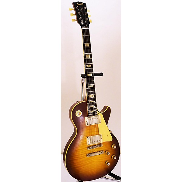 Used Gibson 1960 Les Paul Reissue VOS Flame Top 70TH ANNIVERSARY Solid Body Electric Guitar