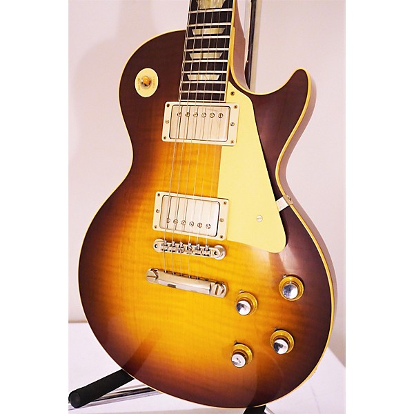 Used Gibson 1960 Les Paul Reissue VOS Flame Top 70TH ANNIVERSARY Solid Body Electric Guitar