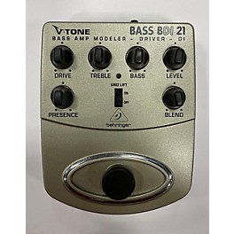 Used Behringer BDI21 V-Tone Bass Driver Bass Effect Pedal