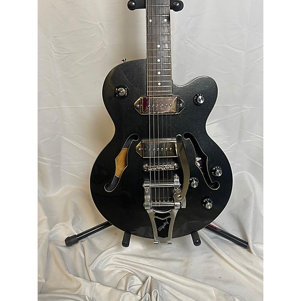 Used Epiphone Used Epiphone Wildkat With Bigsby Metallic Gray Hollow Body Electric Guitar