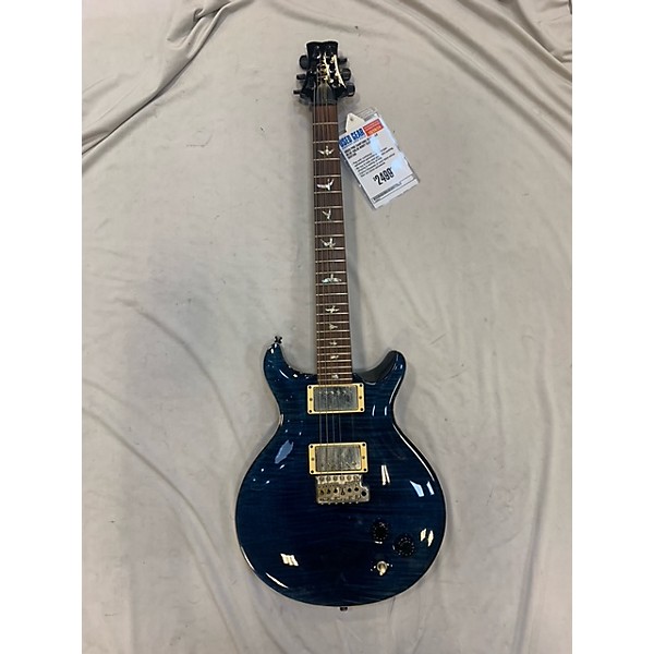 Used PRS Used PRS Santana III Whale Blue Solid Body Electric Guitar