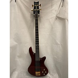 Used Schecter Guitar Research Stiletto Elite 4 String Electric Bass Guitar