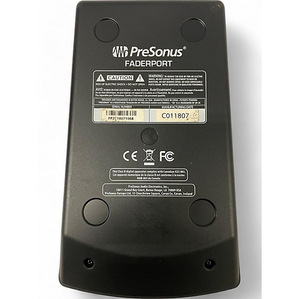Used PreSonus FADERPORT MIDI Utility