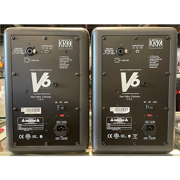 Used KRK V6 Pair Powered Monitor