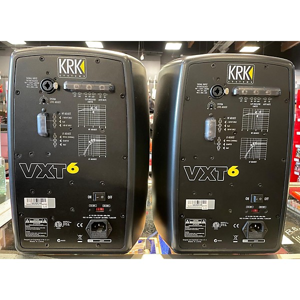 Used KRK VXT6 Pair Powered Monitor