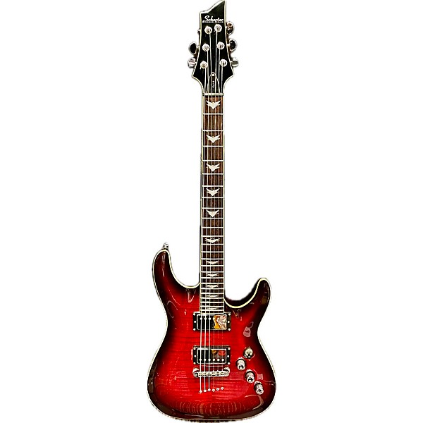 Used Schecter Guitar Research C1 Plus Solid Body Electric Guitar Candy