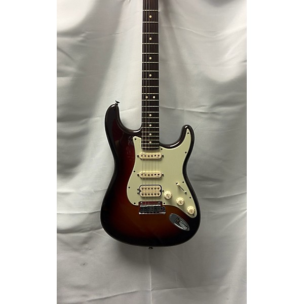 Used Fender Used 2015 Fender American Deluxe Stratocaster Plus HSS Tobacco Sunburst Solid Body Electric Guitar