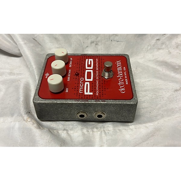 Used Electro-Harmonix Micro Pog Polyphonic Octave Generator Effect Pedal