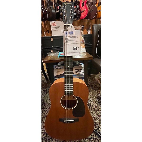 Used Martin Dreadnaught Junior Natural Acoustic Guitar