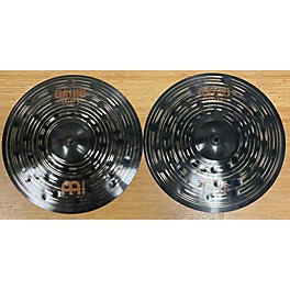 Used MEINL 14in Classic Custom Dark HiHat Pair 14" Cymbal