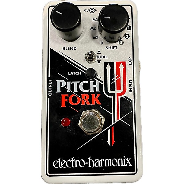 Used Electro-Harmonix Pitch Fork Polyphonic Pitch Shifting Effect Pedal