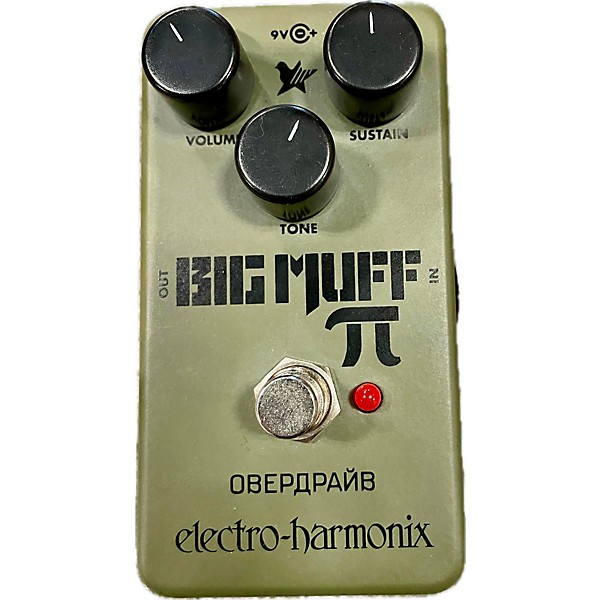 Used Electro-Harmonix Used Electro-Harmonix Green Russian Big Muff Pi Fuzz Effect Pedal