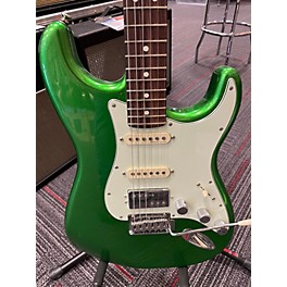 Used Fender Used Fender American Performer Stratocaster HSS METALIC GREEN Solid Body Electric Guitar