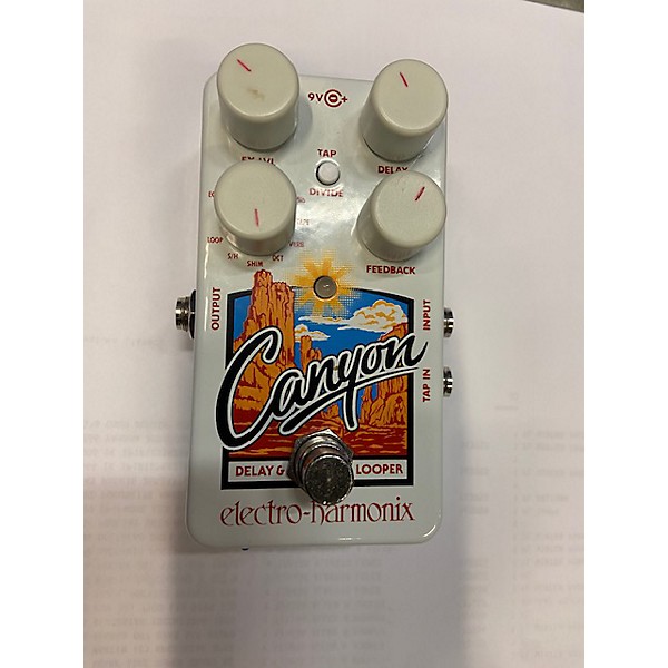 Used Electro-Harmonix Canyon Delay And Looper Effect Pedal