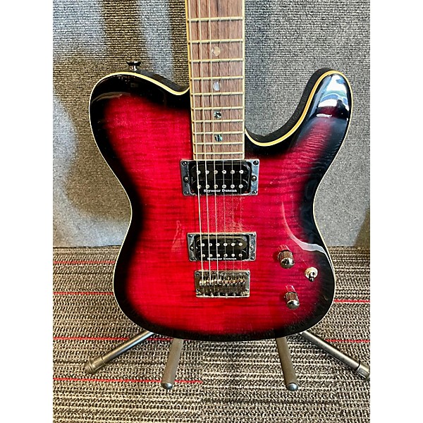 Used Fender Used Fender Special Edition Custom Telecaster FMT HH Crimson Burst Solid Body Electric Guitar