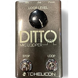 Used TC Helicon Used 2020s TC Helicon Ditto Mic Looper Pedal