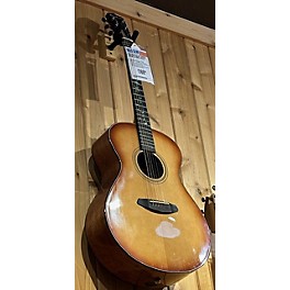 Used Breedlove Used Breedlove Jeff Bridges Signature Concert Copper E Natural Burst Acoustic Electric Guitar