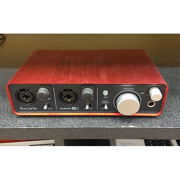 Used Focusrite Scarlett 2i2 Audio Interface Guitar Center
