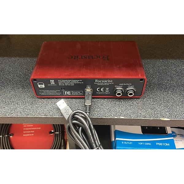 Used Focusrite Scarlett 2i2 Audio Interface Guitar Center