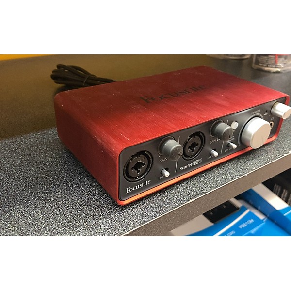 Used Focusrite Scarlett 2i2 Audio Interface Guitar Center
