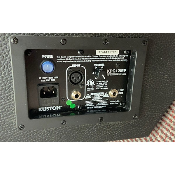 Used Kustom KPC12MP Powered Monitor