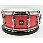 Used Kings Custom Drums Used 2024 Kings Custom Drums 6X14 Red Sparkle Maple Snare Drum Silve Gold Sparkle W/ Red Stain thumbnail