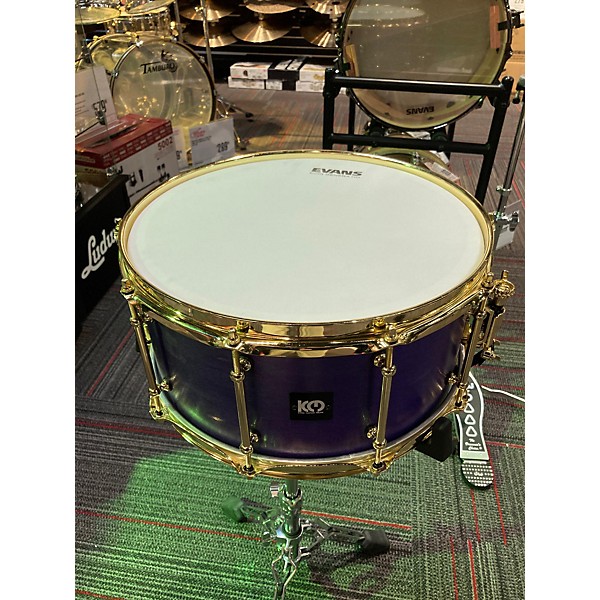 Used Used 2024 Kings Custom Drums 7X14 Purple Haze Sparkle Maple Snare Drum Purple Haze Sparkle