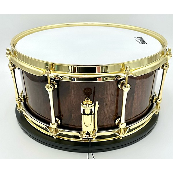 Used Used 2024 Kings Custom Drums 6.5X14 Black Walnut Stave Snare Drum Black Walnut