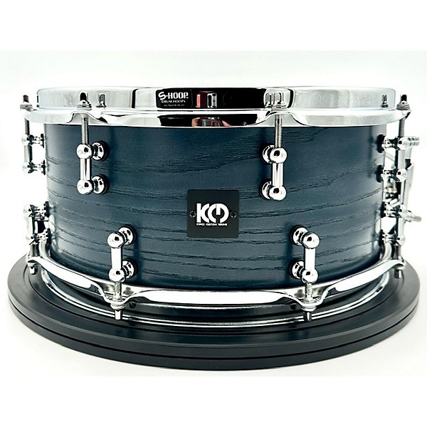 Used Used 2024 Kings Custom Drums 6.5X13 Navy Blue Sparkle Ash Snare Drum Navy Blue Sparkle Stain