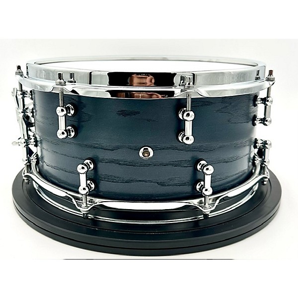 Used Used 2024 Kings Custom Drums 6.5X13 Navy Blue Sparkle Ash Snare Drum Navy Blue Sparkle Stain