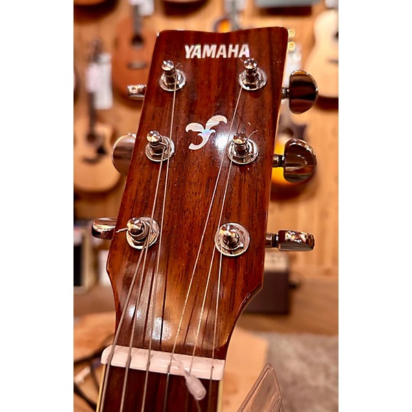 Used Yamaha Used Yamaha FS720S Vintage Natural Acoustic Guitar