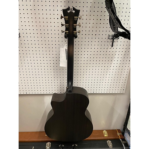 Used D'Angelico Used D'Angelico Premier Gramercy CS Aged Trans Black Acoustic Electric Guitar