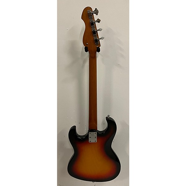 Vintage Silvertone Vintage 1960s Silvertone 1490 3 Tone Sunburst Electric Bass Guitar