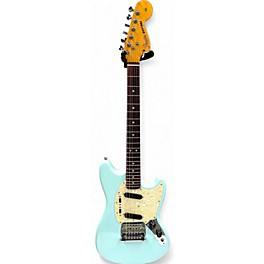 Used Fender Used Fender MUSTANG MG65 Sonic Blue Solid Body Electric Guitar