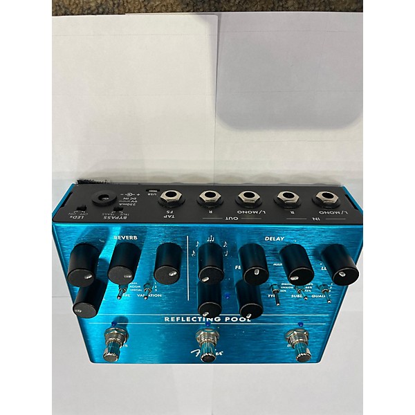 Used Fender REFLECTING POOL Effect Pedal