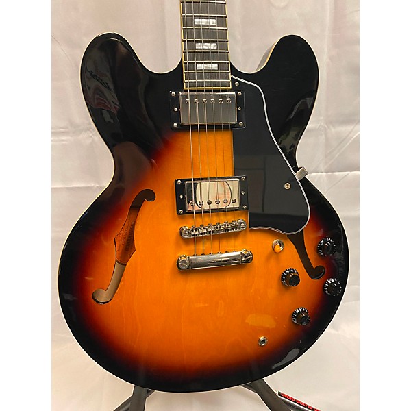 Used Epiphone Used Epiphone ES335 Pro Vintage Sunburst Hollow Body Electric Guitar