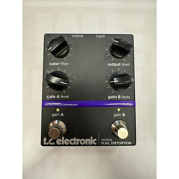 Used TC Electronic VINTAGE DUAL DISTORTION Effect Pedal