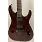 Used Schecter Guitar Research Used Schecter Guitar Research Hellraiser Red Solid Body Electric Guitar